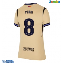 Barcelona Pedri Gonzalez #8 Gostujuci Dres za Ženska 2025-26 Kratak Rukav